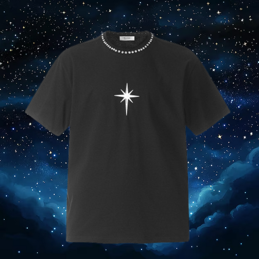 Dark Cross Star Short Sleeve Men Clothing